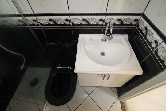 Banheiro de apartamento à venda com 2 quartos, 50m² em Parque Mandaqui, São Paulo