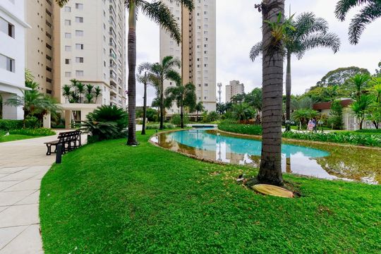 Área comum de apartamento à venda com 4 quartos, 154m² em Jardim Caravelas, São Paulo