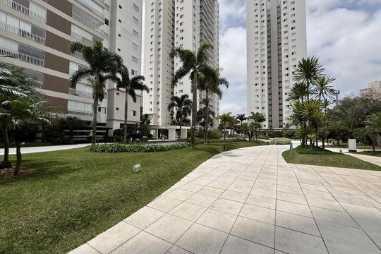 Área comum de apartamento à venda com 4 quartos, 154m² em Jardim Caravelas, São Paulo