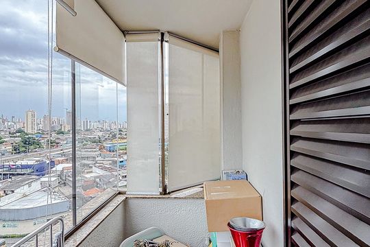 Varanda da Suíte de apartamento à venda com 3 quartos, 73m² em Vila Matilde, São Paulo