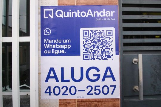 Placa Grande de apartamento para alugar com 1 quarto, 35m² em Vila Carrão, São Paulo