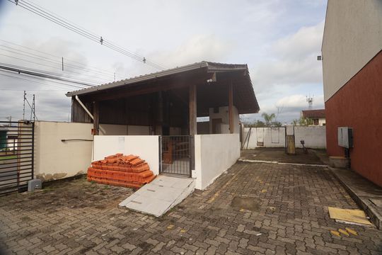 Área comum - Churrasqueira de apartamento à venda com 2 quartos, 48m² em Olaria, Canoas
