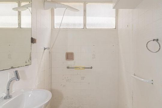 Banheiro da Suíte de apartamento à venda com 3 quartos, 110m² em Moema, São Paulo