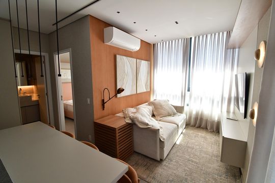 Apartamento para alugar com 1 quarto, 45m² em Cambuí, Campinas