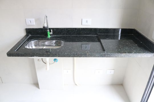 Sala/Cozinha de apartamento para alugar com 2 quartos, 39m² em Pompeia, São Paulo