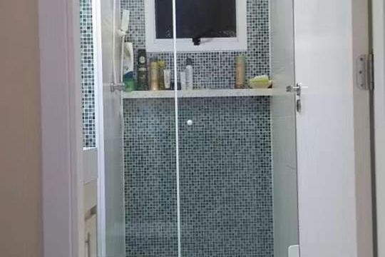 Banheiro de apartamento à venda com 2 quartos, 47m² em Jardim Paris, São Paulo