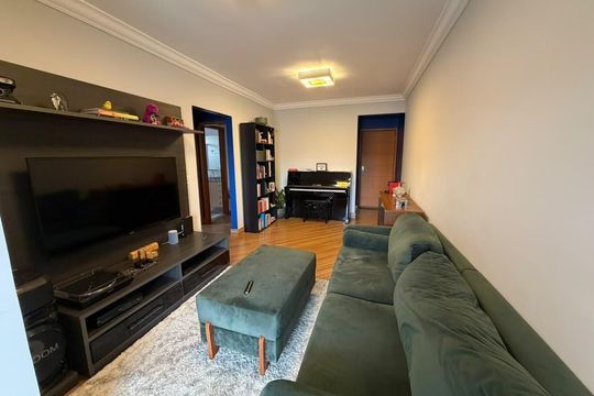 Sala de apartamento à venda com 3 quartos, 92m² em Santa Maria, São Caetano do Sul
