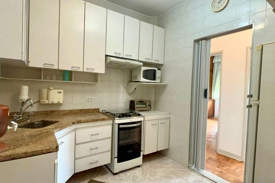 Cozinha de apartamento para alugar com 2 quartos, 90m² em Jardim Paulista, São Paulo