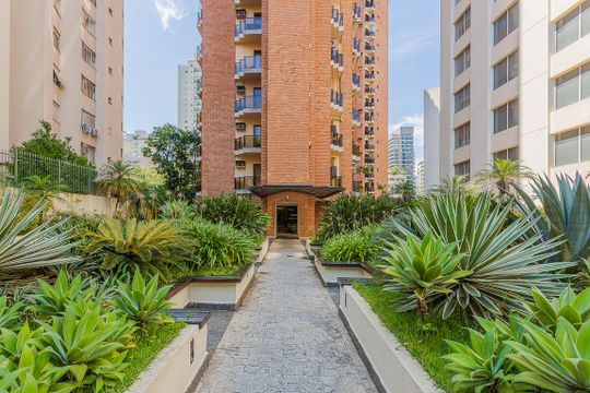 Área comum de apartamento para alugar com 1 quarto, 50m² em Jardim Paulista, São Paulo