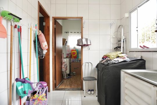 Área de Serviço de casa à venda com 5 quartos, 270m² em Santo Andre, Belo Horizonte