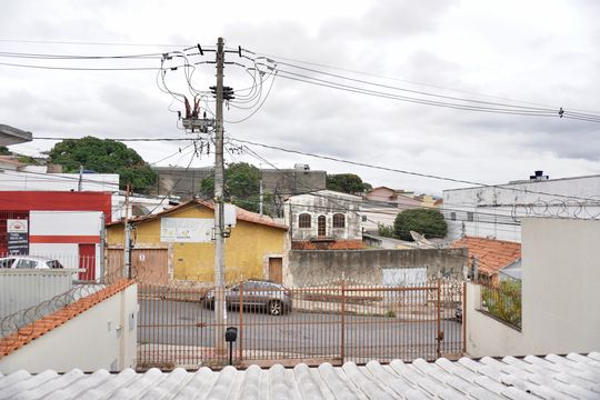 Suíte - vista da varanda  de casa à venda com 5 quartos, 270m² em Santo Andre, Belo Horizonte