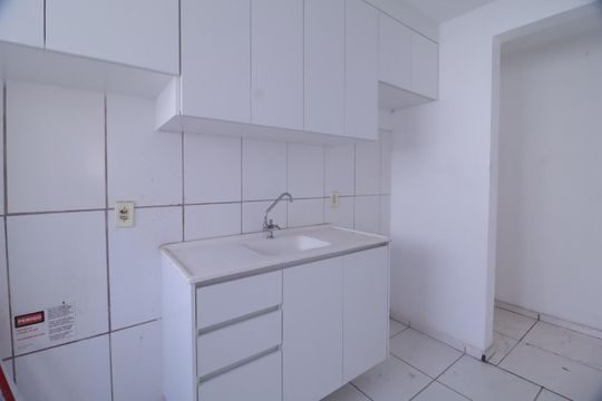 Cozinha de apartamento à venda com 2 quartos, 45m² em Parque das Constelações, Campinas
