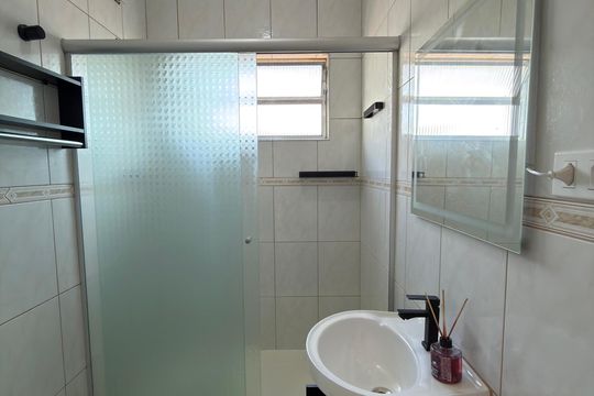 Banheiro Social de apartamento para alugar com 3 quartos, 87m² em Vila Caminho do Mar, São Bernardo do Campo