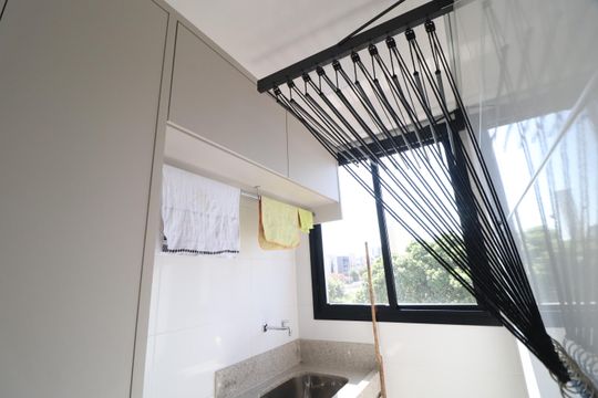 Área de Serviço de apartamento para alugar com 3 quartos, 109m² em Santa Mônica, Uberlândia
