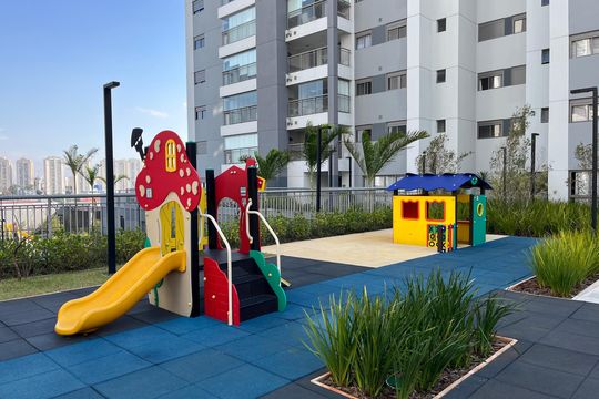 Área comum - Playground de apartamento à venda com 1 quarto, 69m² em City América, São Paulo