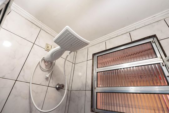 Banheiro de apartamento à venda com 2 quartos, 46m² em Cidade Nova Heliópolis, São Paulo
