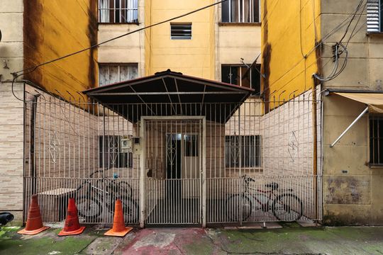 Fachada de apartamento à venda com 2 quartos, 46m² em Cidade Nova Heliópolis, São Paulo