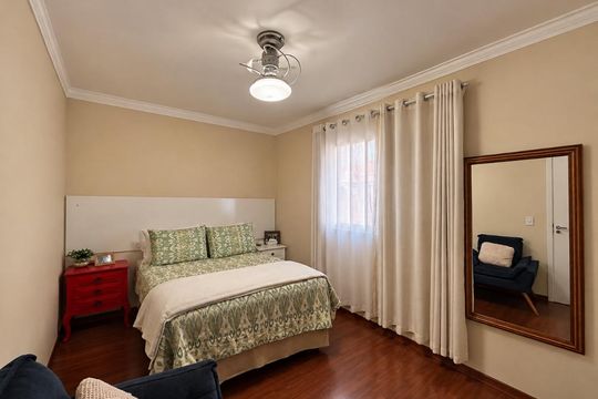 Quarto de apartamento à venda com 2 quartos, 54m² em Chácaras São Luís, Barueri