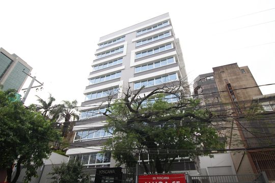 Fachada de apartamento para alugar com 2 quartos, 63m² em Auxiliadora, Porto Alegre