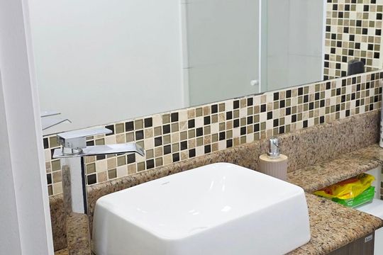 Banheiro de apartamento para alugar com 2 quartos, 47m² em Vila Andrade, São Paulo