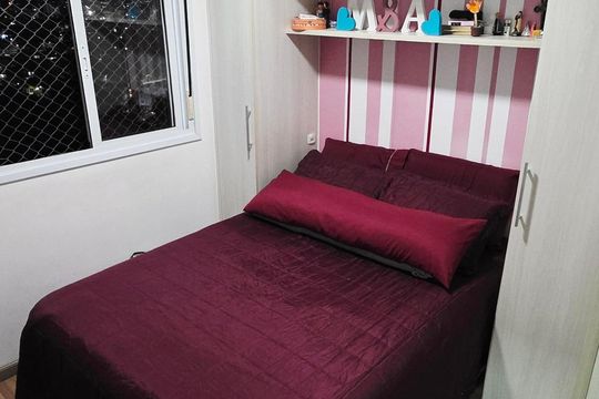 Quarto 1 de apartamento para alugar com 2 quartos, 47m² em Vila Andrade, São Paulo