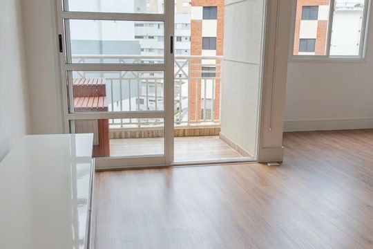 Sala de apartamento para alugar com 1 quarto, 72m² em Pompeia, São Paulo