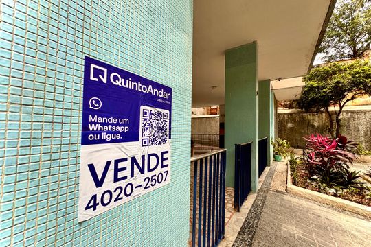 Fachada de apartamento para alugar com 1 quarto, 42m² em Catete, Rio de Janeiro