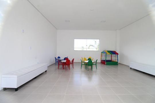 Área comum - Brinquedoteca de apartamento para alugar com 2 quartos, 45m² em Parque dos Ipes, São José dos Campos