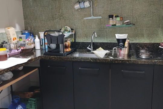 Cozinha de apartamento para alugar com 2 quartos, 44m² em Santos Dumont, São Leopoldo