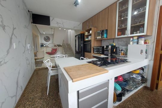 cozinha de apartamento à venda com 4 quartos, 340m² em Santo Antônio, Belo Horizonte