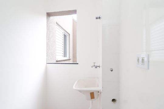 Área de Serviço de apartamento à venda com 2 quartos, 41m² em Cidade Antônio Estêvão de Carvalho, São Paulo