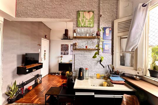 Kitnet/Studio para alugar com 1 quarto, 30m² em Santa Teresa, Rio de Janeiro