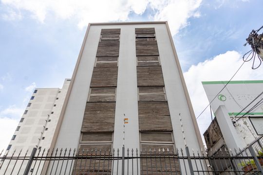 Fachada de apartamento à venda com 1 quarto, 50m² em Indianópolis, São Paulo
