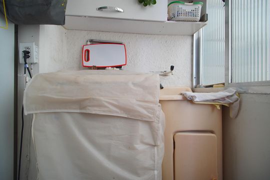 Cozinha e Área de Serviço de apartamento para alugar com 3 quartos, 82m² em Floresta, Porto Alegre