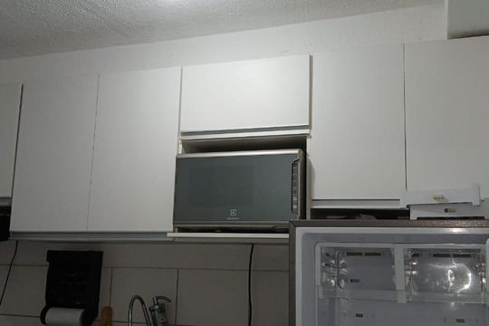 Cozinha de apartamento para alugar com 2 quartos, 46m² em Marapicu, Nova Iguaçu