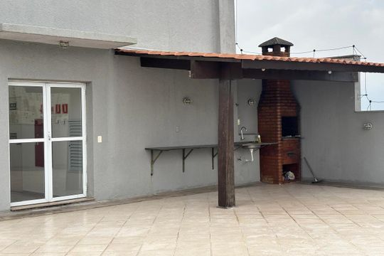 Área comum - Churrasqueira de apartamento para alugar com 2 quartos, 62m² em Vila Joao Basso, São Bernardo do Campo