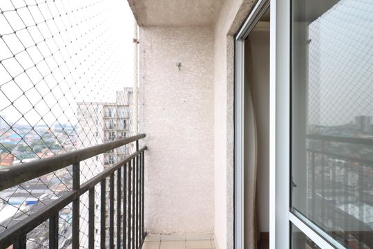 Varanda de apartamento à venda com 2 quartos, 59m² em Centro, Diadema