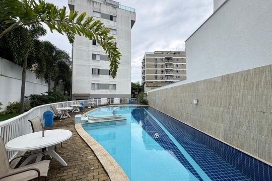 Área comum - Piscina de apartamento para alugar com 2 quartos, 55m² em Pechincha, Rio de Janeiro
