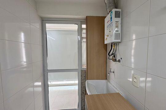 Área de Serviço de apartamento para alugar com 2 quartos, 55m² em Pechincha, Rio de Janeiro