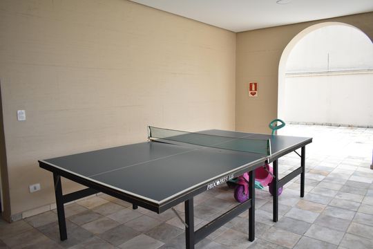 Área comum de apartamento para alugar com 1 quarto, 45m² em Mirandópolis, São Paulo