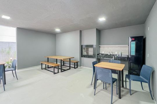Área comum - Churrasqueira de apartamento para alugar com 2 quartos, 32m² em Parque Pan Americano, São Paulo