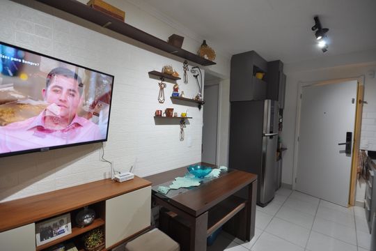 Sala de apartamento para alugar com 2 quartos, 32m² em Parque Novo Mundo, São Paulo