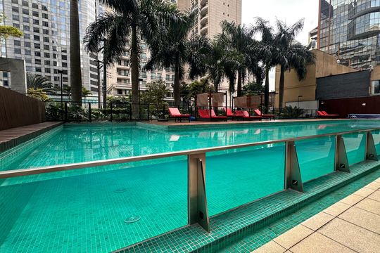 Apartamento para alugar com 1 quarto, 90m² em Cidade Monções, São Paulo