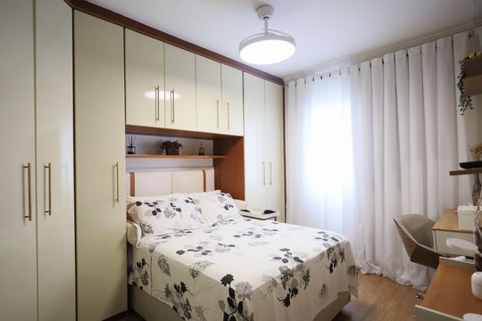Quarto 1 de apartamento à venda com 2 quartos, 53m² em Rio Pequeno, São Paulo