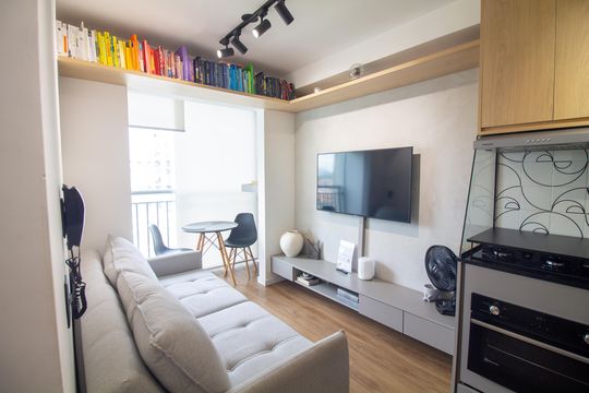 Apartamento para alugar com 1 quarto, 29m² em Jardim Caravelas, São Paulo