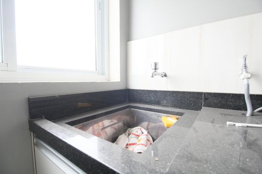 Área de Serviço de kitnet/studio para alugar com 1 quarto, 48m² em Vila Andrade, São Paulo