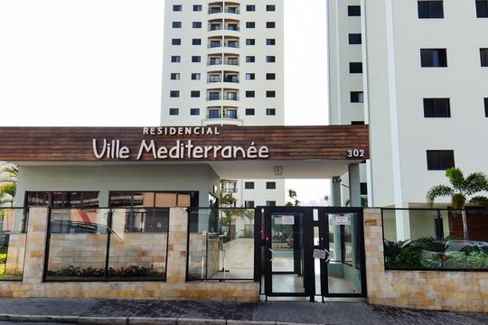 Fachada do Condominio  de apartamento à venda com 3 quartos, 68m² em Vila Augusta, Guarulhos