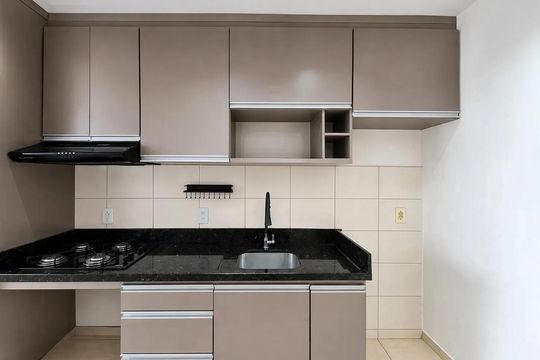 Cozinha de apartamento para alugar com 2 quartos, 50m² em São Jorge, Novo Hamburgo
