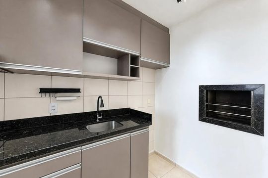 Cozinha de apartamento para alugar com 2 quartos, 50m² em São Jorge, Novo Hamburgo