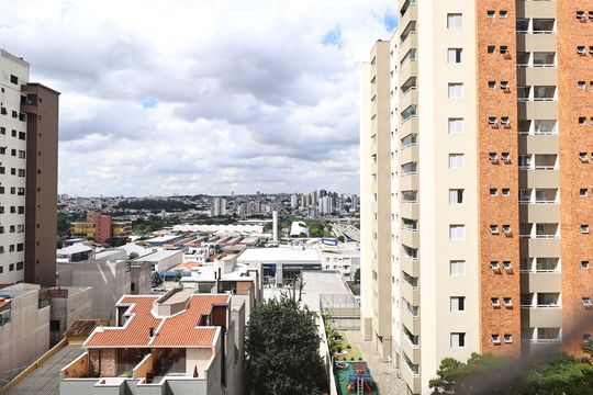 Vista da varanda  de apartamento à venda com 2 quartos, 65m² em Campestre, Santo André